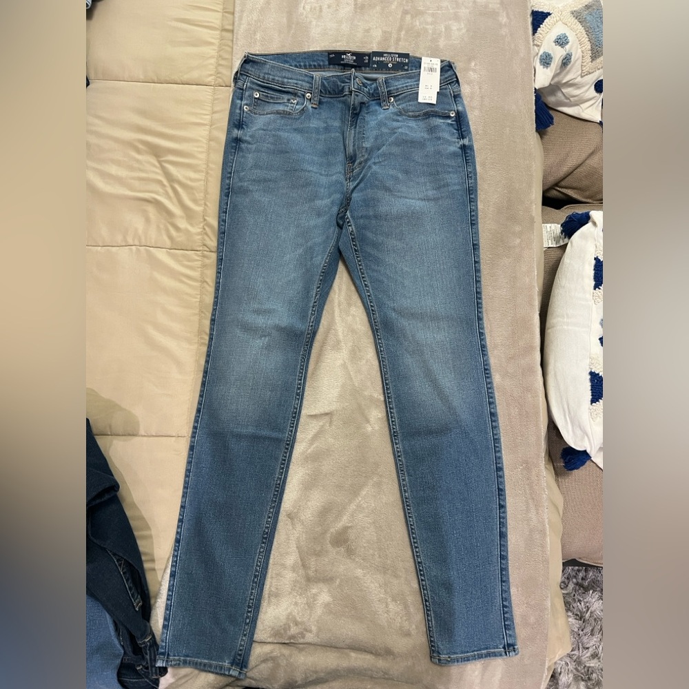 Hollister Light Blue Super Skinny Jeans